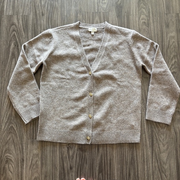 Pretty Lavish New Womens Brown Felicity Knot Shank Cardigan XS - Picture 3 of 11